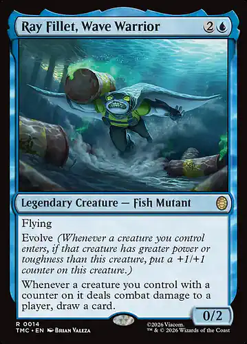 Ray Fillet, Wave Warrior - tmc Spoiler