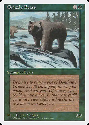 Grizzly Bears - itp Spoiler