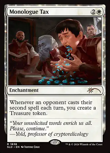 Monologue Tax - sld Spoiler
