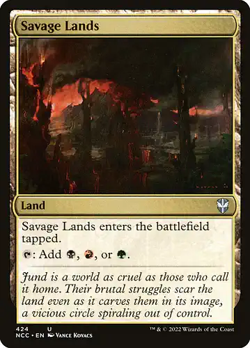 Savage Lands - ncc Spoiler