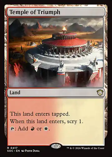 Temple of Triumph - soc Spoiler