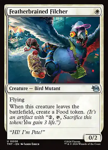 Featherbrained Filcher - tmt Spoiler