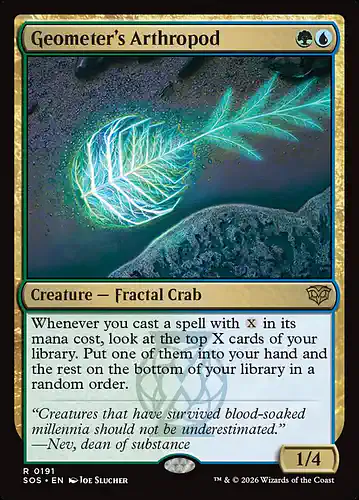 Geometer's Arthropod - sos Spoiler