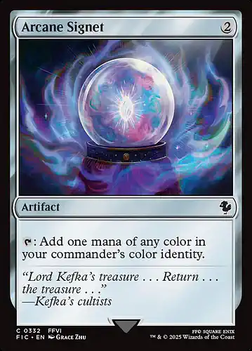 Arcane Signet - fic Spoiler