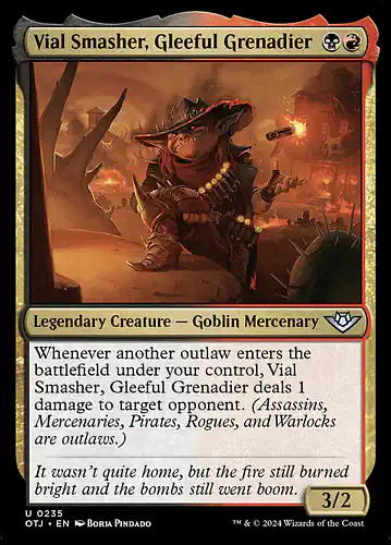 Vial Smasher, Gleeful Grenadier - otj Spoiler