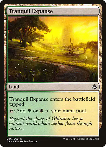 Tranquil Expanse - akh Spoiler