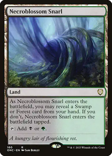 Necroblossom Snarl - onc Spoiler