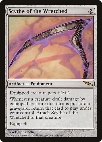 Scythe of the Wretched - mrd Spoiler