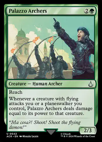 Palazzo Archers - acr Spoiler