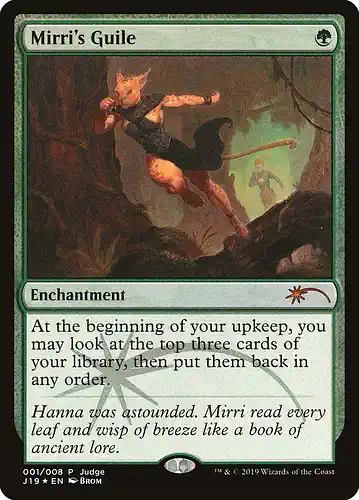 Mirri's Guile - j19 Spoiler
