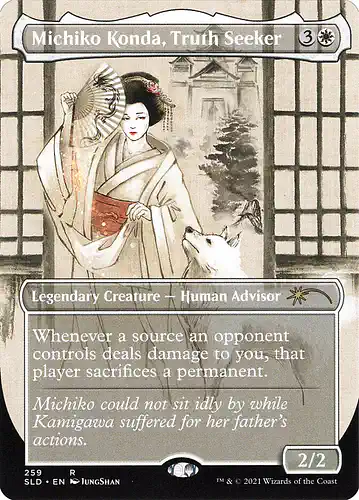 Michiko Konda, Truth Seeker - sld Spoiler