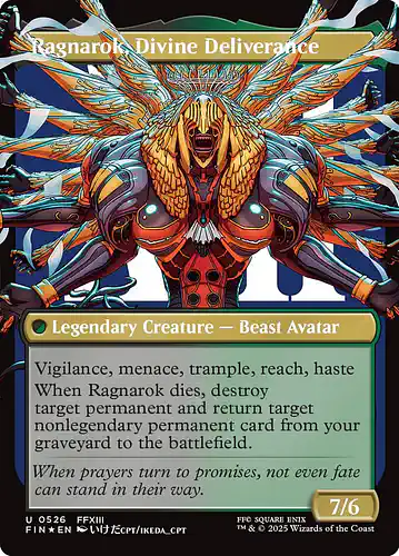 Ragnarok, Divine Deliverance - fin Spoiler