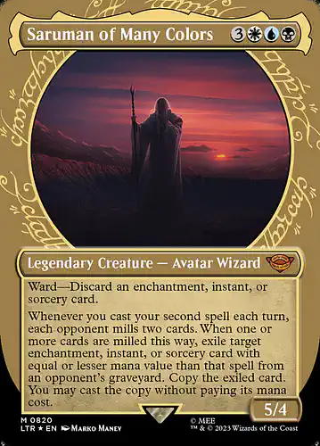 Saruman of Many Colors - ltr Spoiler
