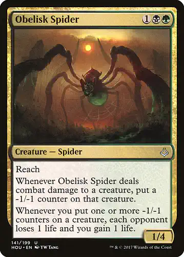 Obelisk Spider - hou Spoiler