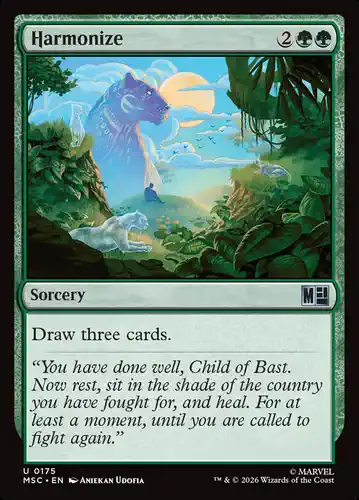 Harmonize - msc Spoiler