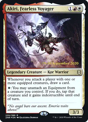 Akiri, Fearless Voyager - znr Spoiler