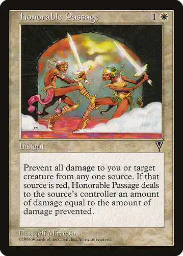 Honorable Passage - vis Spoiler