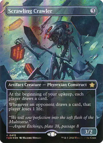 Scrawling Crawler - fdn Spoiler