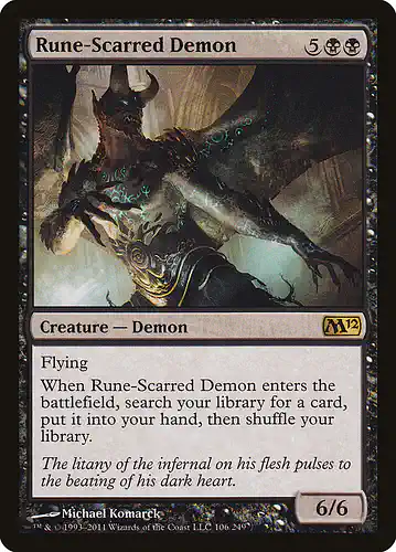 Rune-Scarred Demon - m12 Spoiler