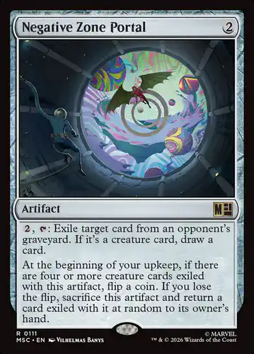 Negative Zone Portal - msc Spoiler