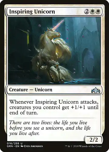 Inspiring Unicorn - grn Spoiler