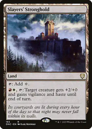 Slayers' Stronghold - onc Spoiler