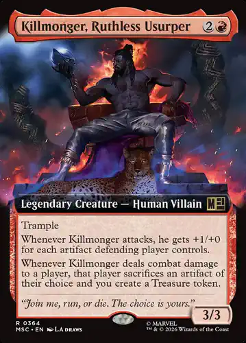 Killmonger, Ruthless Usurper - msc Spoiler