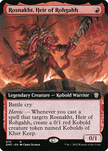 Rosnakht, Heir of Rohgahh - dmc Spoiler