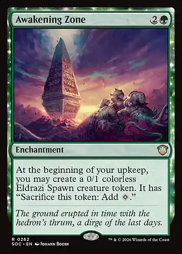 Awakening Zone - soc Spoiler