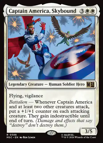 Captain America, Skybound - msc Spoiler