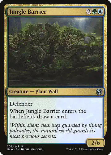 Jungle Barrier - ima Spoiler