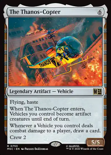 The Thanos-Copter - msc Spoiler