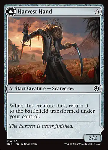 Harvest Hand - inr Spoiler
