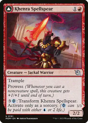 Khenra Spellspear - mom Spoiler