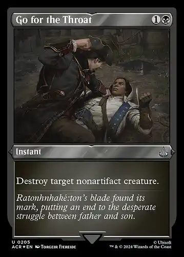 Go for the Throat - acr Spoiler