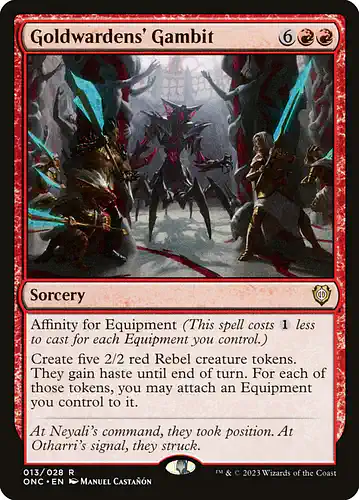 Goldwardens' Gambit - onc Spoiler