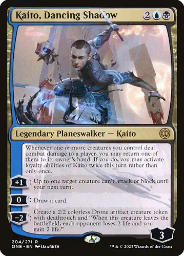 Kaito, Dancing Shadow - one Spoiler