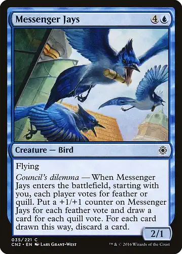 Messenger Jays - cn2 Spoiler