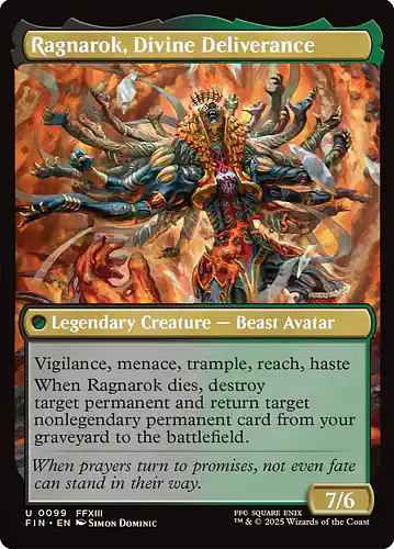 Ragnarok, Divine Deliverance - fin Spoiler
