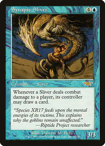 Synapse Sliver - lgn Spoiler