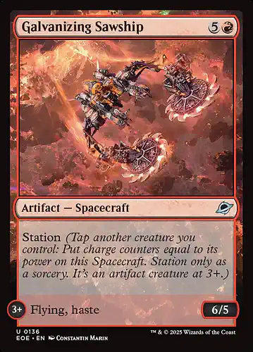 Galvanizing Sawship - eoe Spoiler