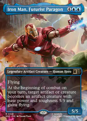 Iron Man, Futurist Paragon - msc Spoiler