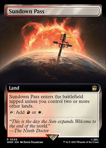 Sundown Pass - who Spoiler