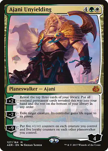 Ajani Unyielding - aer Spoiler