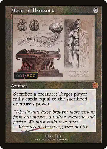 Altar of Dementia - brr Spoiler