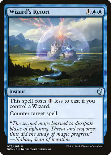 Wizard's Retort - dom Spoiler
