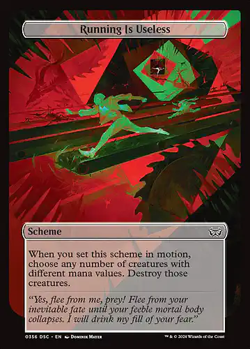 Running Is Useless - dsc Spoiler