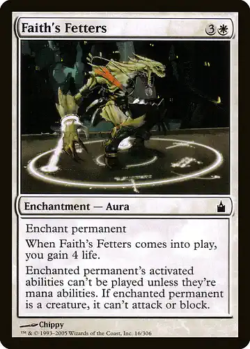 Faith's Fetters - rav Spoiler