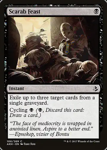 Scarab Feast - akh Spoiler