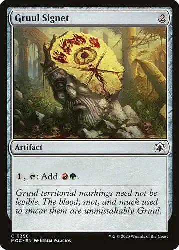 Gruul Signet - moc Spoiler